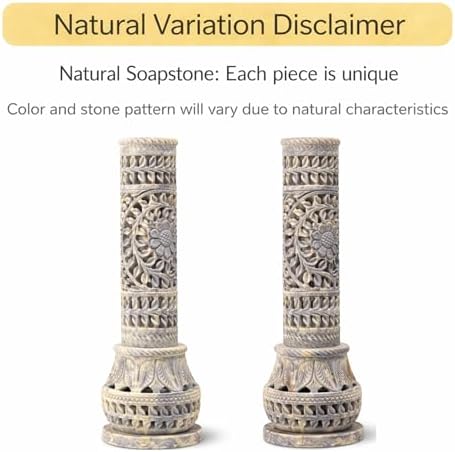 Carry Me Marble Soapstone Incense Stick Holder