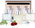 Set of 3 Reed Diffuser Set, 50ML Black Cedar Juniper Rose Sea Salt