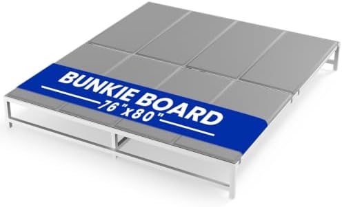Heavy Duty Bunkie Boards King Size (76x80) - Bed Boards to Stop Sagging