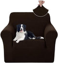 U-NICE HOME Stretch Recliner Chair Cover Armchair Slipcover, Chocolate