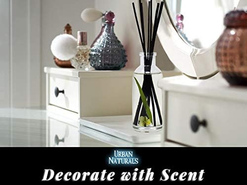 Urban Naturals Reed Diffuser Set, Lemongrass Verbena - Bathroom Shelf Décor