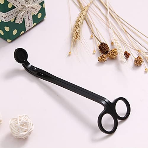Candle Wick Trimmer, Candle Wick Cutter, Wick Shear, Wick Cutter Scissor (Matte Black)