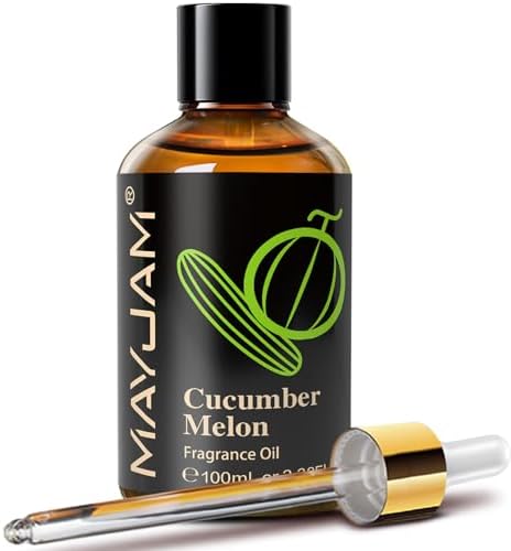 MAYJAM Cucumber Melon Fragrance Oil for Diffusers, 100ML/3.38FL.OZ