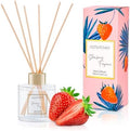 100ml Scent Diffuser with 6 Fiber Sticks, 3.5 oz Reed Diffuser Set