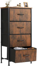 Sweetcrispy Dresser for Bedroom, 4 Drawer Storage Organizer for Closet