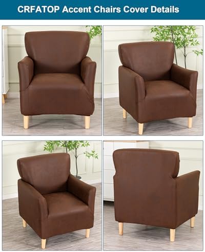 CRFATOP Accent Chair Cover, Stretch Armchair Slipcover for Living Room,A30