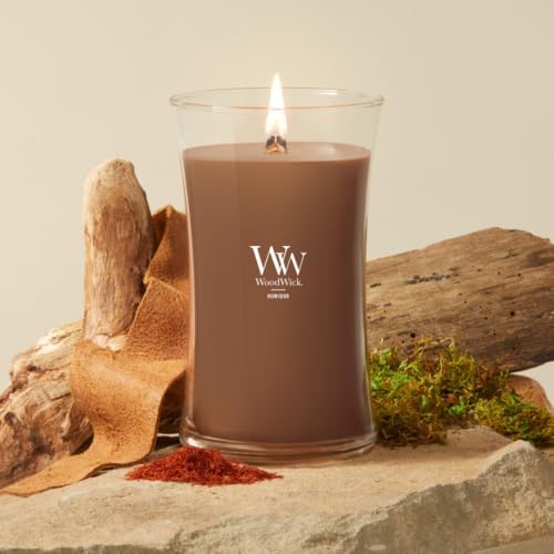 WoodWick Humidor Scented Candle, Crackling Wick, 21.5oz