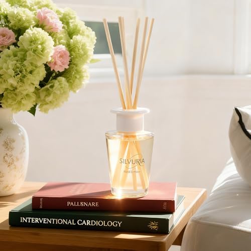 Lavender Eucalyptus Essential Scented Oil Reed Diffuser Set