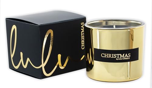 Lulu Candles | Christmas - Pineapple Evergreen | Luxury Scented Soy Jar Candle | Hand Poured in The USA | Highly Scented & Long Lasting (11 Oz. Limited)