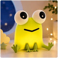 Frog Night Light for Kids, Cute Dimming Nursery Bedside Lamp Decor