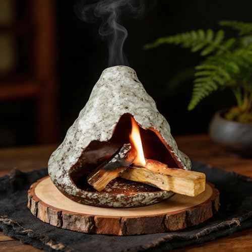 Zongzi Modeling Incense Holder with Ash Catcher, Palo Santo & Sage Burner