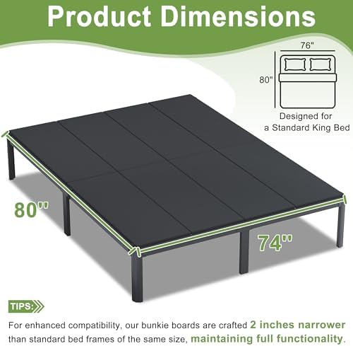 Bunkie Board King, High Density King Size Bunkie Board