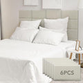 Linen Peel and Stick Headboard, Soundproof Anti-Collision Wall Panel