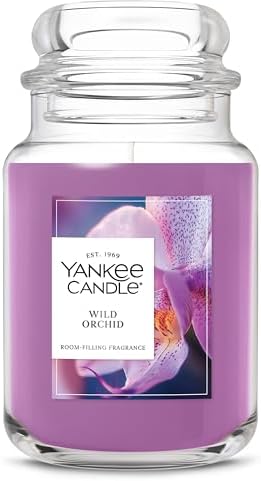 Yankee Candle Wild Orchid Scented Candle, 22oz Large Jar