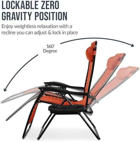 Best Choice Products Set of 2 Extra Wide Zero Gravity Chair Recliner