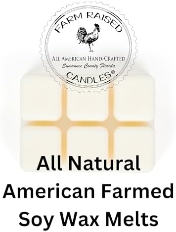 Made with 100% USA Grown Soy Wax Melts – Scent – 2 Pack Single Scents for Wax Warmers (6 oz Total, 12 Cubes) (Pecan Wa)