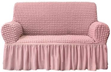 NICEEC Loveseat Covers Washable Love Seat Couch Covers Slipcover with Skirt