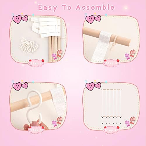 Hair Bow Holder Organizer for Girls Hair Clips Headband Storage