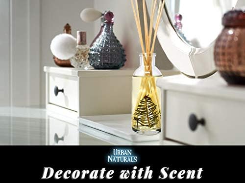 Urban Naturals Reed Diffuser Set, Pine Forest - Bathroom Shelf Décor