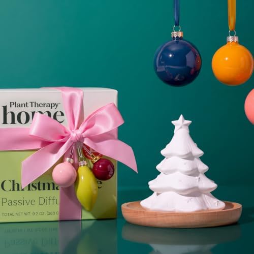 Plant Therapy Christmas Tree Holiday Passive Diffuser for Essential Oils