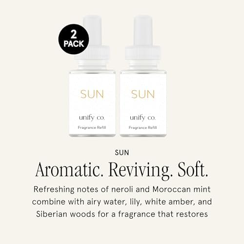 Pura x Unify Co. Home Diffuser Refill, 2 Pack, Sun