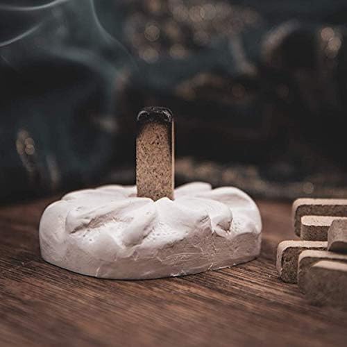 Incienso de Santa Fe - Alder Natural Wood Incense Bricks Without Holder, 40 Count - Made in the USA