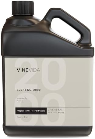 VINEVIDA [128 Fl Oz] Scent NO. 2000 Fragrance Oil for Cold Air Diffusers, Aromatic Notes of Fir Lily Woodsy, Essential Oils for Diffuser Oil Refill & Air Freshener Room Spray