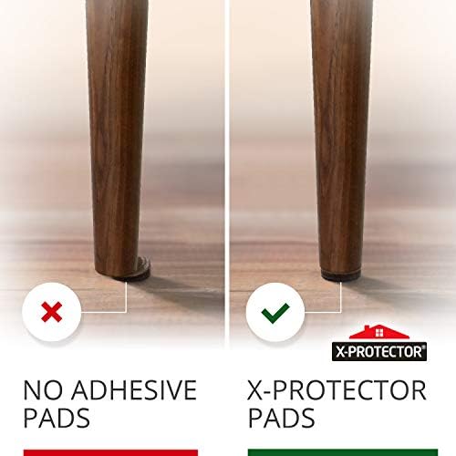 Non Slip Furniture Pads 36 pcs 1" X-Protector - Premium Furniture Grippers