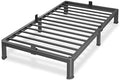 10 Inch Twin Size Metal Platform Bed Frame with Round Corners Leg
