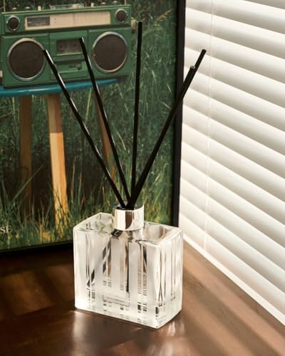 M&SENSE Reed Diffuser, Sandalwood Lavender, 7.04 oz Natural Essential Oil