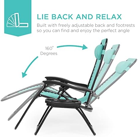 Best Choice Products Zero Gravity Chair Recliner, Mint