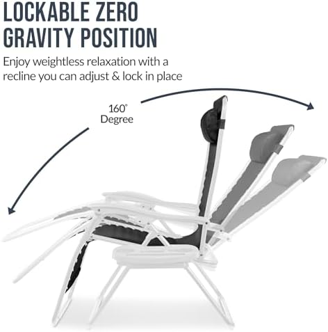 Best Choice Products Set of 2 Extra Wide Zero Gravity Chair Recliner