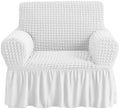 NICEEC Arm Chair Covers Armchair Covers Universal Slipcovers with Skirt