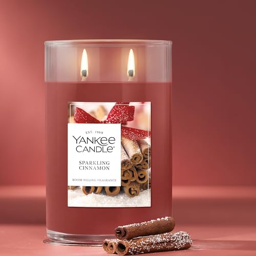 Yankee Candle Sparkling Cinnamon Scented Candle, Large Tumbler, 20oz (Pack of 4)