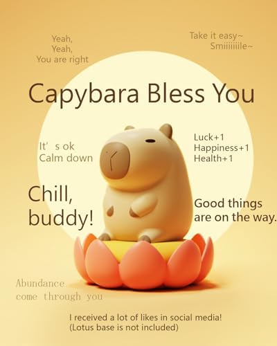 Amaredom Capybara Night Light, Cute Capybara Lamp, Baby Toddler Room Decor