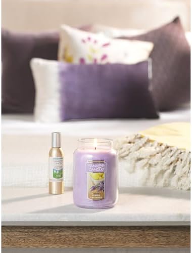 Yankee Candle Concentrated Room Spray Air Freshener, Instant Home Fragrance, Odor Eliminating Spray, Clean Cotton (Pack of 3)