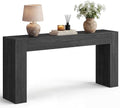 VASAGLE 63 Inches Entryway Table, Thick Tabletop Console Table, Farmhouse