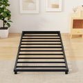 Twin Size 4 Inch Metal Bed Frames Low Profile Heavy Duty Platform Bed