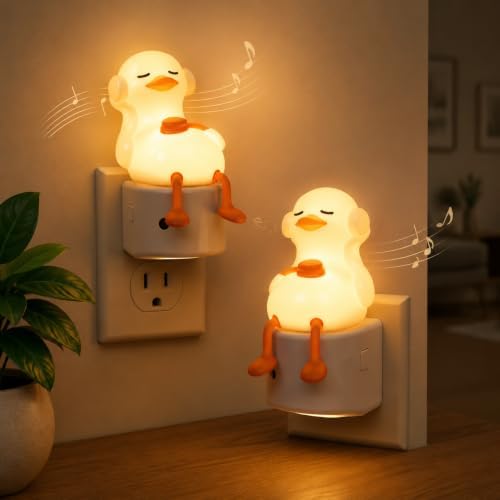 L LOHAS LED Plug in Night Light for Kids, Color Changing LED Night Light