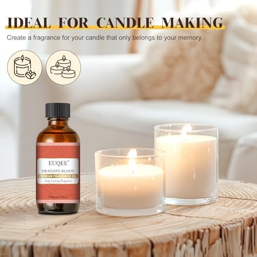 EUQEE Dragons Blood Fragrance Oil for Candle Making 2.02Fl oz