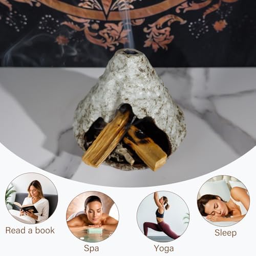 Zongzi Modeling Incense Holder with Ash Catcher, Palo Santo & Sage Burner