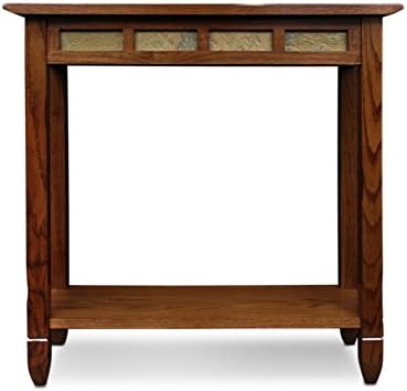 Leick Home Sibley Console Table, 28", Rustic Oak