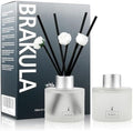 Brakula 2 Pack Reed Diffuser Set, Eucalyptus & Mint Scent, 6.76 fl oz