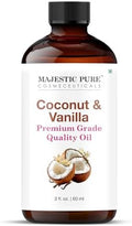 Majestic Pure Coconut Vanilla Essential Oil for Diffuser - 2 Fl Oz