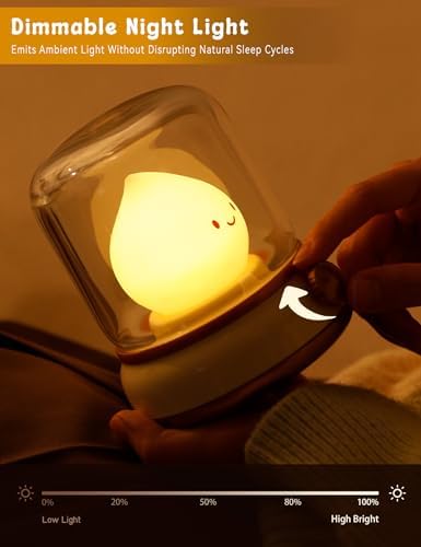 WANIDEA Kids Night Light, Cute Desk Lamp, Holloween Decor