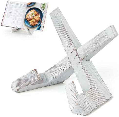 PUERSI Cookbook Stand for Kitchen, Recipe Book Holder for Kitchen Counter