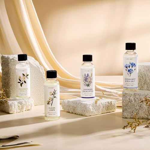 Airkeep Reed Diffuser Oil Refill/Lavender Eucalyptus/3.38 oz(100ml)/2 Pack/Scented Oil Refill for Reed Diffuser Home Fragrance for Bedroom, Bathroom Office Home Decor