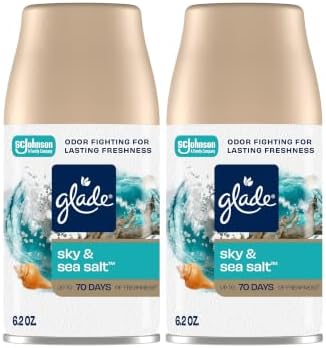 Glade Automatic Spray Refill Air Freshener, Sky & Sea Salt, 2 Count