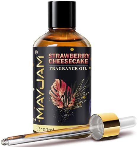 MAYJAM Strawberry Cheesecake Fragrance Oil for Diffusers, 100ML/3.38FL.OZ
