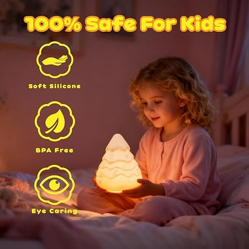 Squishy Christmas Tree Night Light Cute Lamp